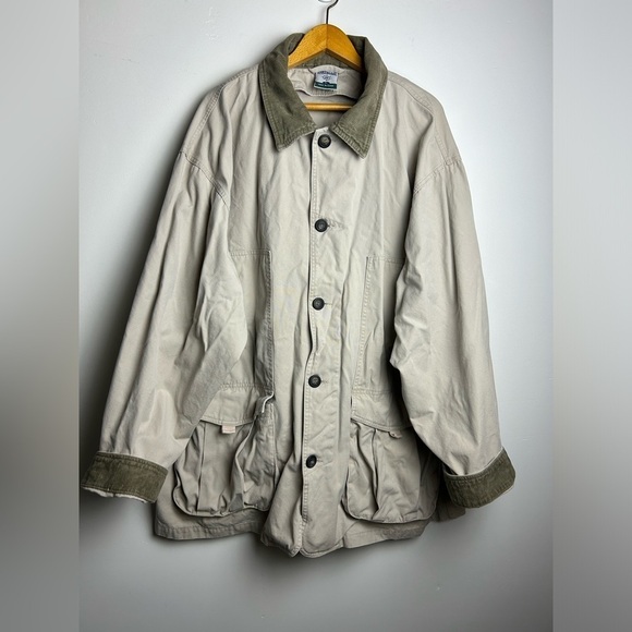 Northeast Outfitters Barn Coat Cargo Outdoor Work Size XL BEIGE Farmer - Picture 3 of 14